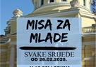 Sv. Misa za mlade svake srijede u crkvi sv. Dimitrija